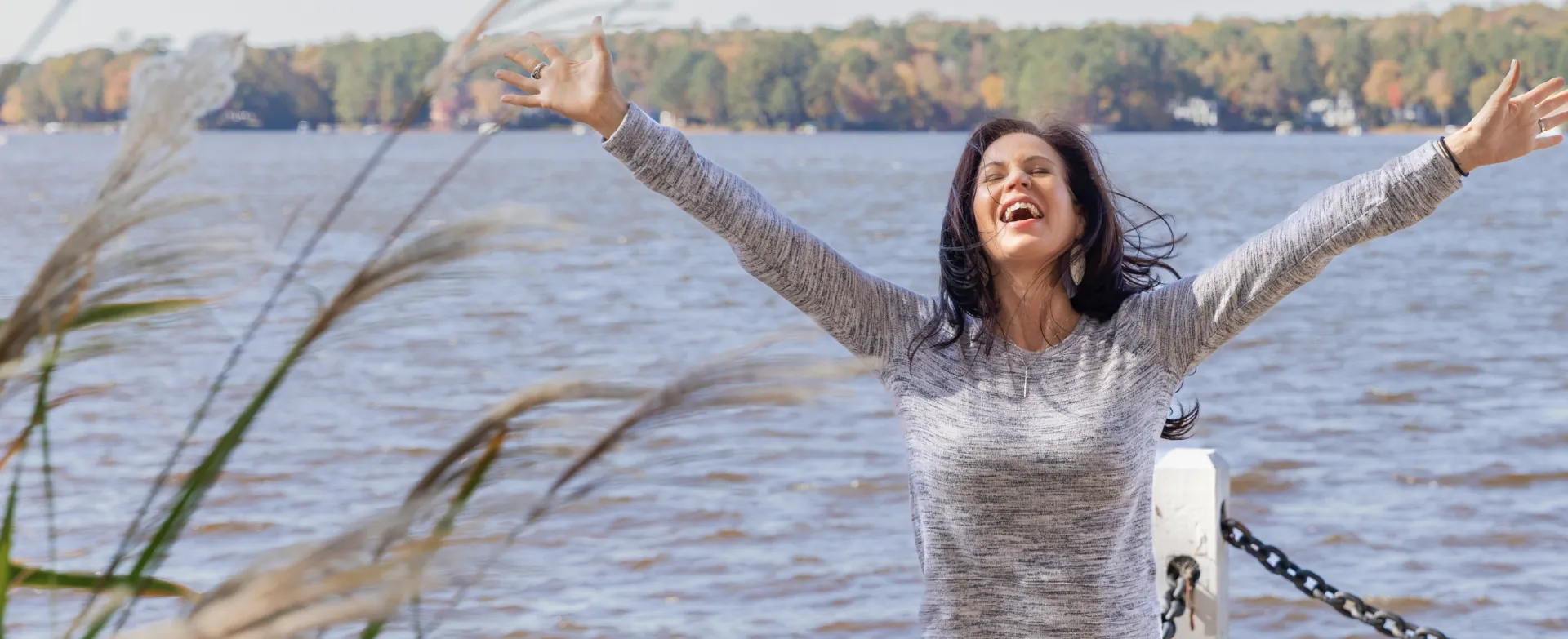 Kari dock arm raised