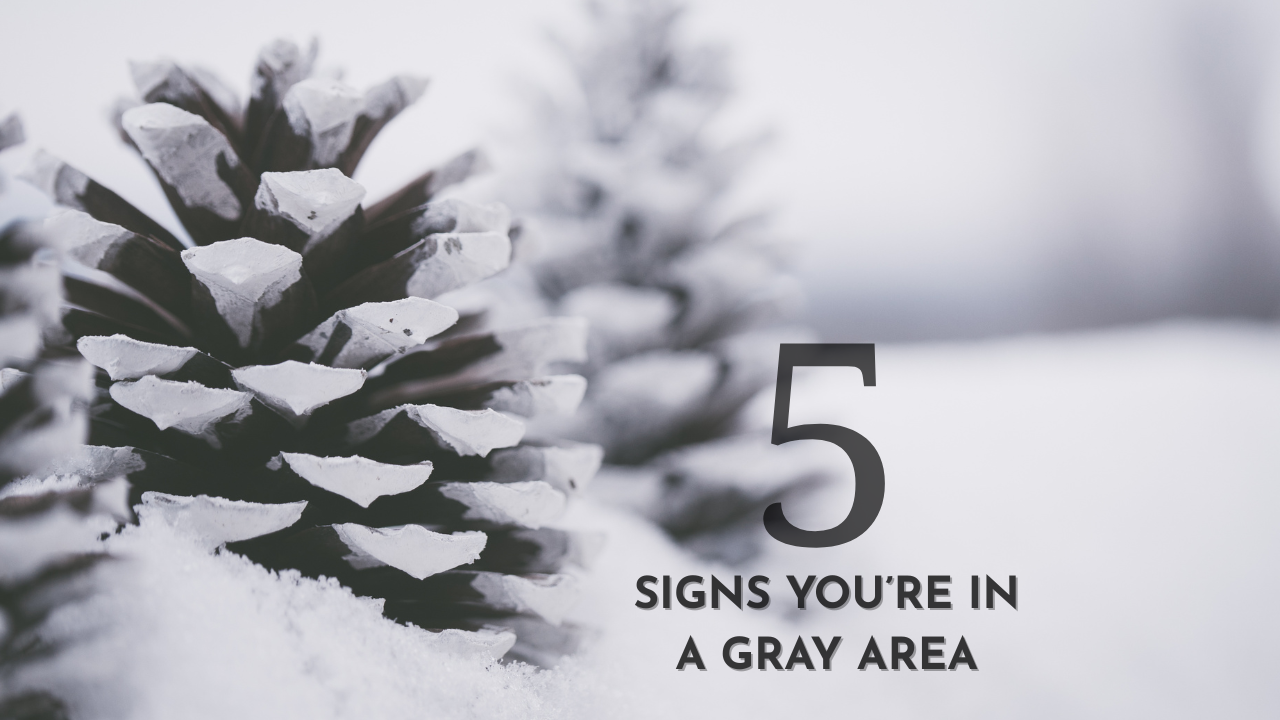 5 Signs You're in a Gray Area